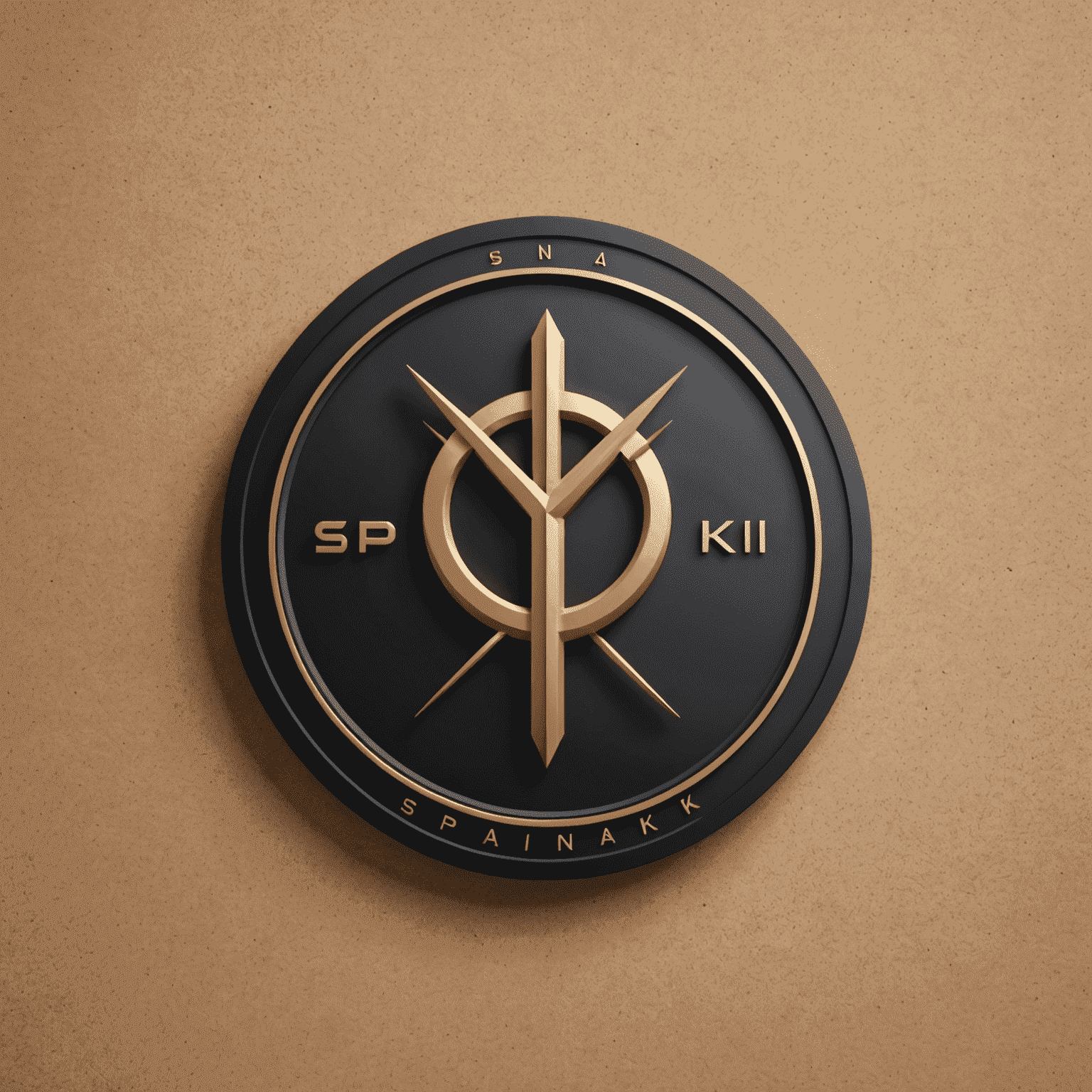 Spankki logo - moderni ja luotettava teknologiayrityksen tunnus